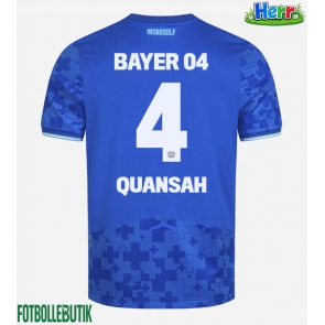 Bayer Leverkusen Jarell Quansah #4 Tredje Tröja 2025-26 Kortärmad